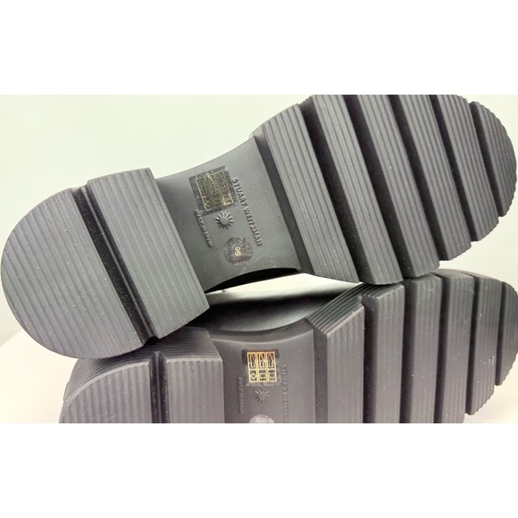 New Stuart Weitzman Soho Knee High Boot Black Leather Sz 9 - Picture 15 of 15